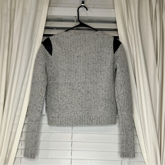 NEW Paper Denim & Cloth Beige Flecked Wool Button Up Cardigan Sweater - Picture 15 of 15